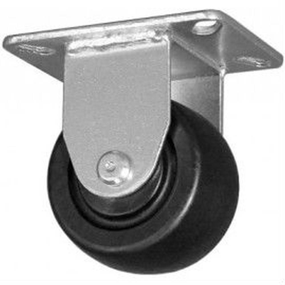 3" x 1-13/16" MaxRok Heavy Duty Machine Rigid Caster - 1000 lbs. Capacity - Durable Superior Casters