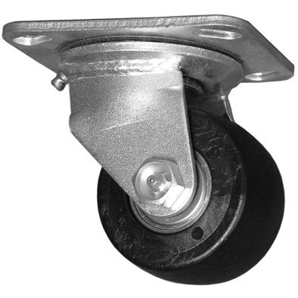 3" x 1-13/16" MaxRok Heavy Duty Machine Swivel Caster 1200 lbs. Cap. - Durable Superior Casters