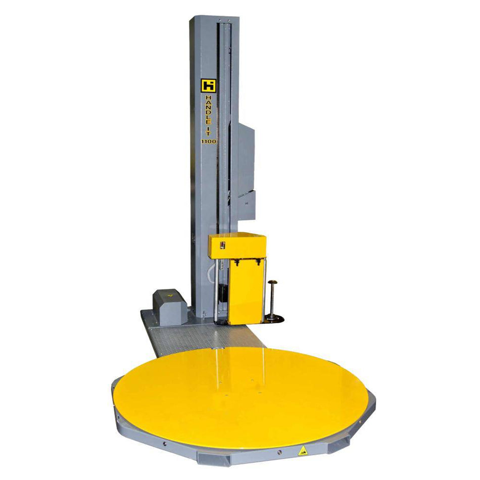 Model 1100 Semi-Automatic Turntable Pallet Stretch Wrap Machine - Handle-It