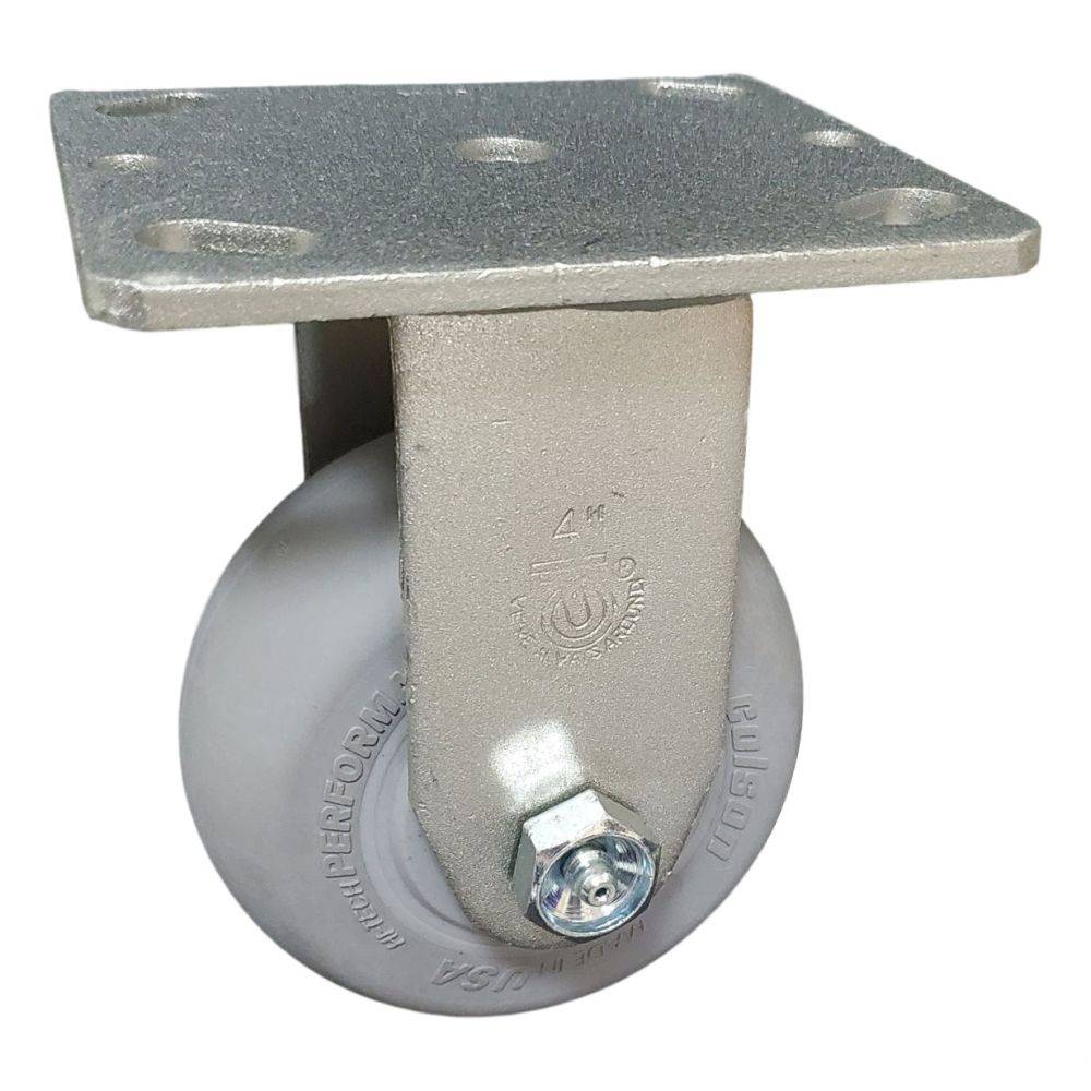 4" x 2" Colson Performa Wheel Rigid Caster - 500 lbs. Capacity - Colson