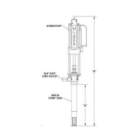 Pneumatic Grease Pump 12:1 - Lincoln Industrial