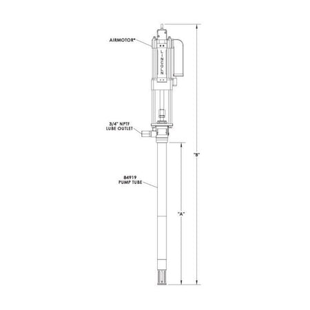 Pneumatic Grease Pump 12:1 - Lincoln Industrial