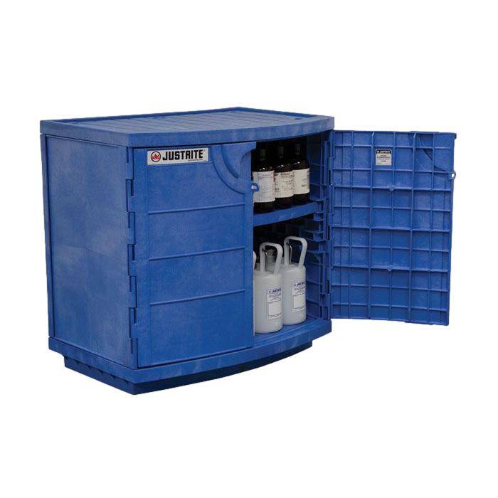 Polyethylene Corrosives/Acid Safety Cabinet - Justrite