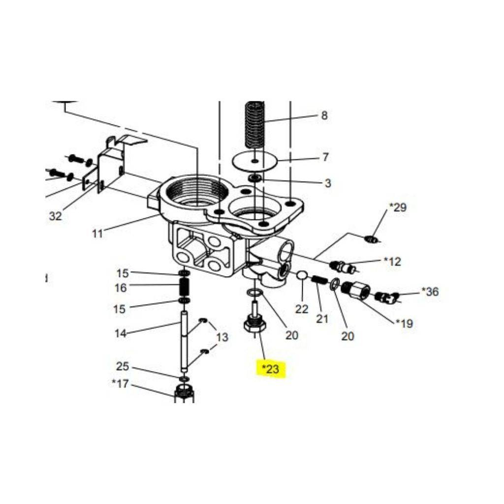 Adjustment Metering Plug - Lincoln Industrial