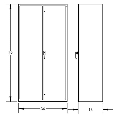 Valley Craft Heavy Duty Shelf Cabinets - Valley Craft