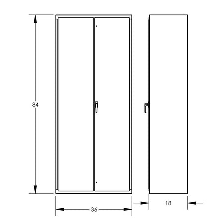 Valley Craft Heavy Duty Shelf Cabinets - Valley Craft