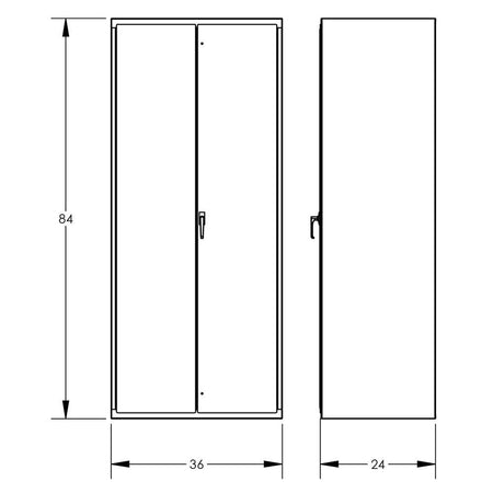 Valley Craft Heavy Duty Shelf Cabinets - Valley Craft