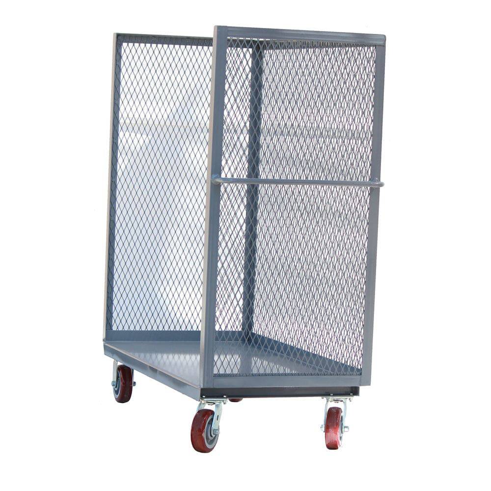 3-Sided Service Cart (1 Shelf) - Meco-Omaha