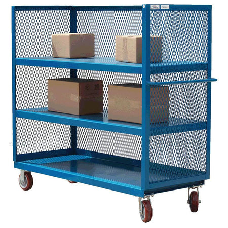 3-Sided Service Cart (3 Shelves) - Meco-Omaha