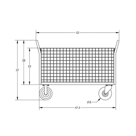 Valley Craft Platform Cage Carts - Valley Craft