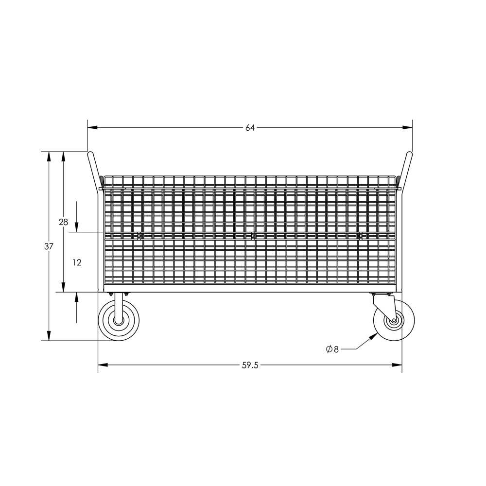 Valley Craft Platform Cage Carts - Valley Craft