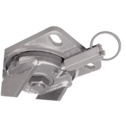 6" x 2" Ultraflex Wheel Swivel Kingpinless Caster - 1000 lbs Capacity - Durable Superior Casters