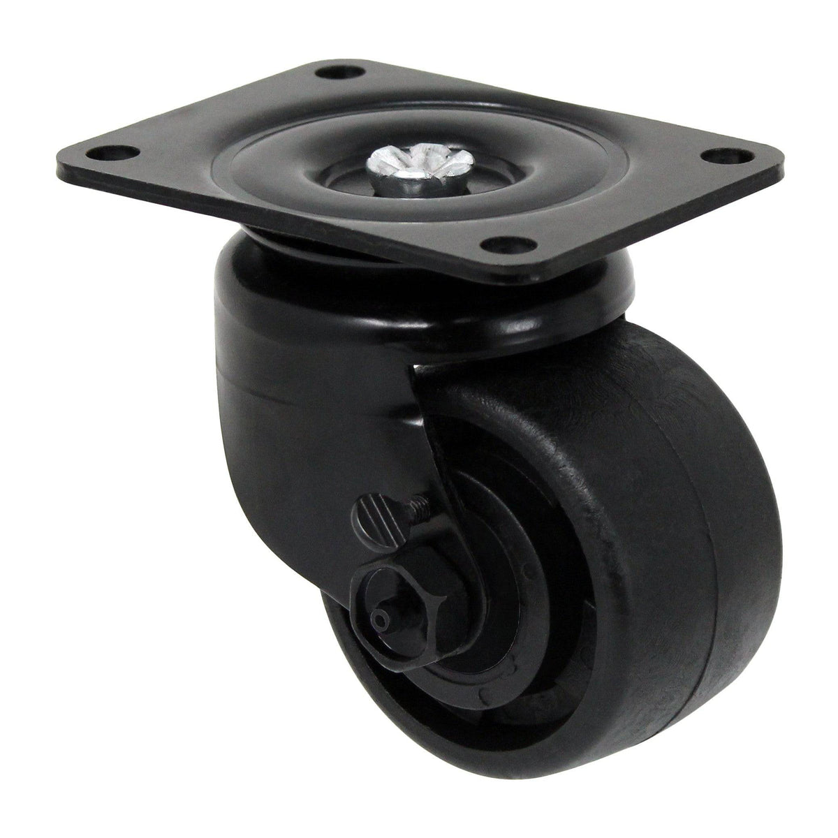 3" x 1-13/16" Polyolefin Heavy Duty Machine Swivel Caster 500 lbs. Cap. - Durable Superior Casters