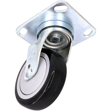 4" x 1-1/4" Poly-Pro Wheel Swivel Caster - 350 lbs. capacity - Durable Superior Casters