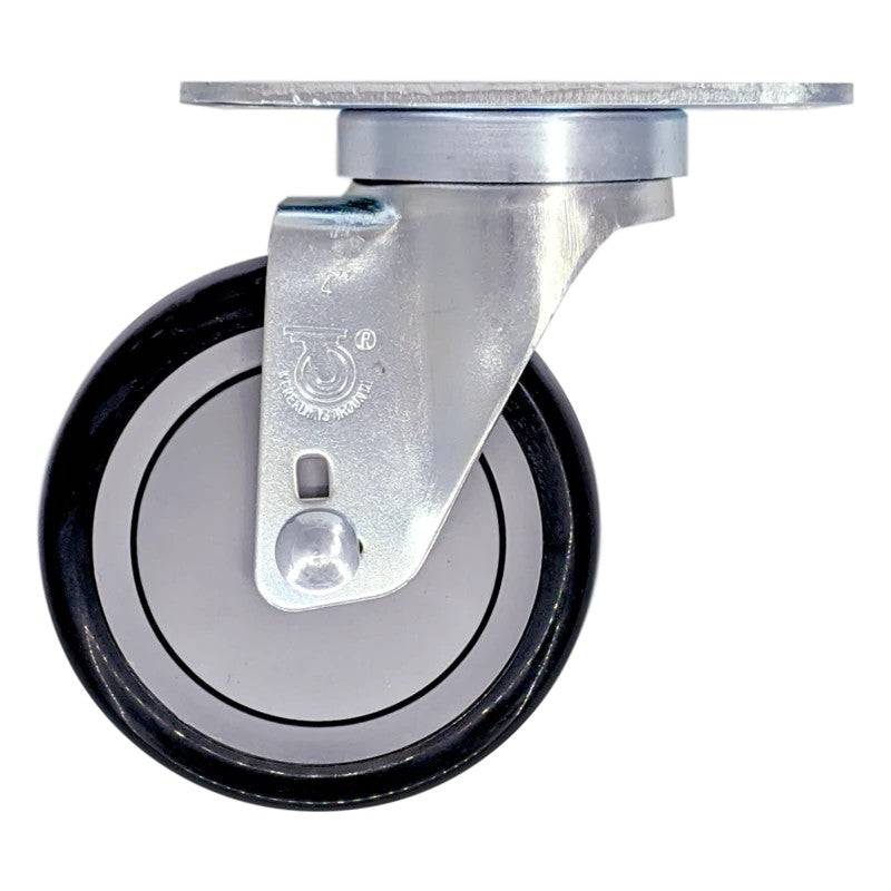 4" x 1-1/4" Poly-Pro Wheel Swivel Caster - 350 lbs. capacity - Durable Superior Casters