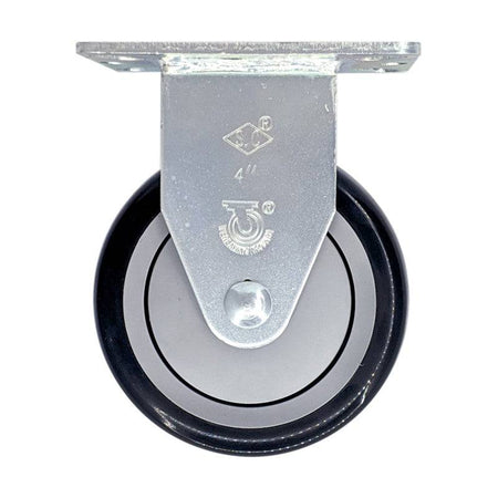 4" x 1-1/4" Poly-Pro Wheel Rigid Caster - 350 lbs. capacity - Durable Superior Casters