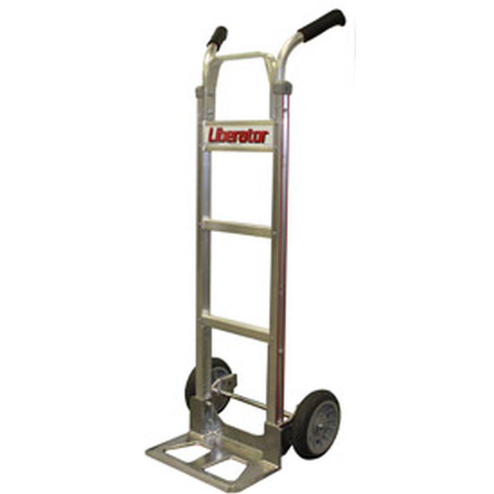 B&P Aluminum Hand Truck Double Handle Proflex Wheels - B&P Manufacturing