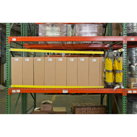 Pallet Rack Safety Nets - Standard/J-Hook Attachments - Adrian's Safety Solutions