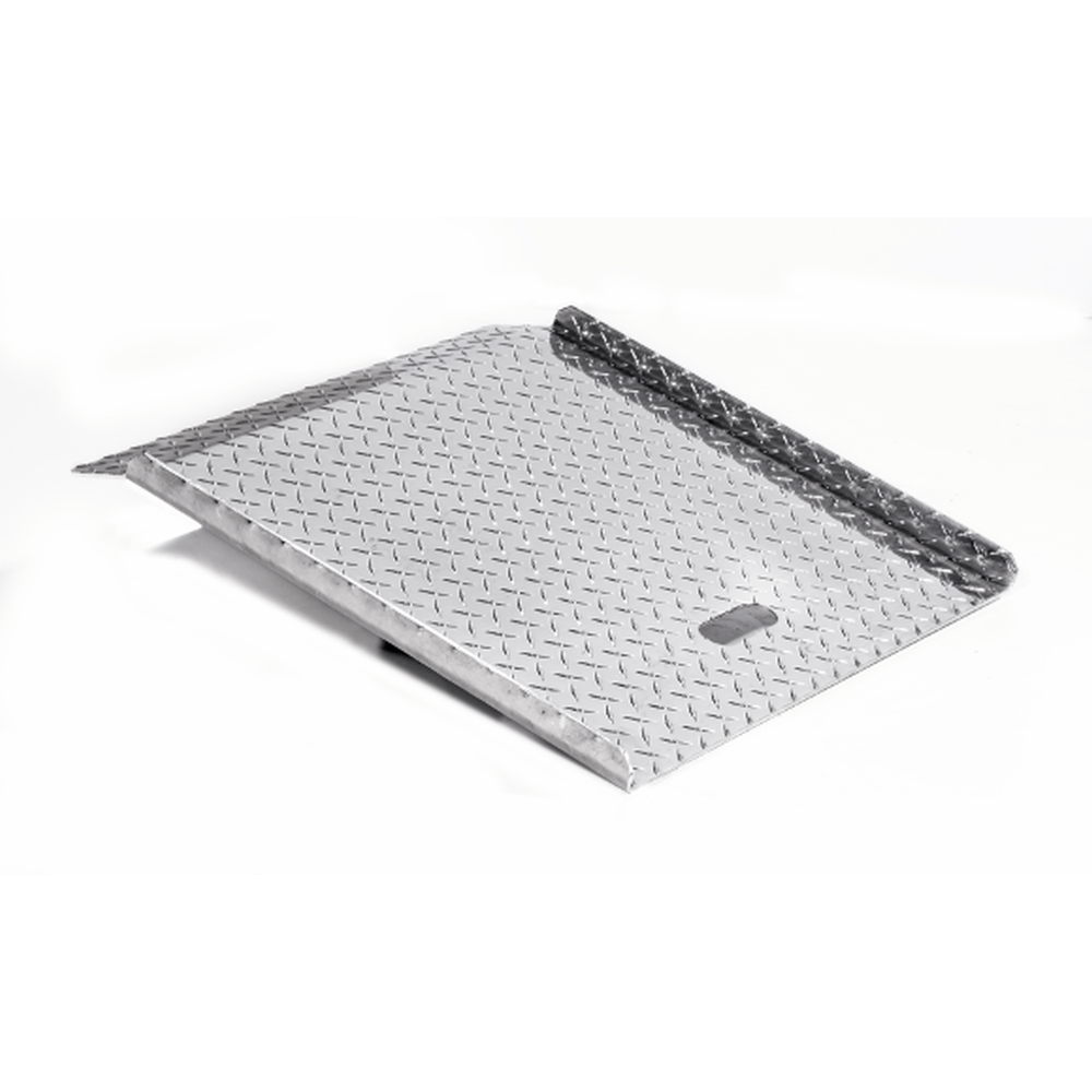 Aluminum Curb Ramp (26W x 24"L) - Dutro