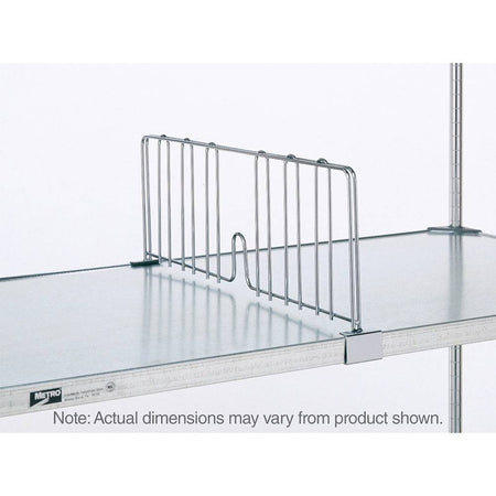 Metro Super Erecta 8 in High Shelf Divider for Solid Shelves - Metro