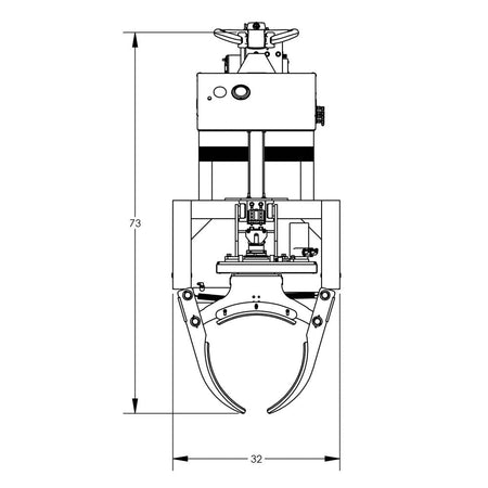 Valley Craft Fully Powered Drum Lifts and Rotators - F80146A9