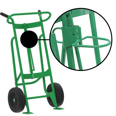 Valley Craft Steel 2-Wheel Drum Hand Trucks - F81600A9P