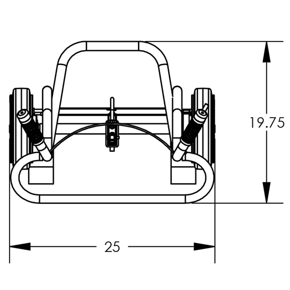 Valley Craft Steel 2-Wheel Drum Hand Trucks - F81735A7F