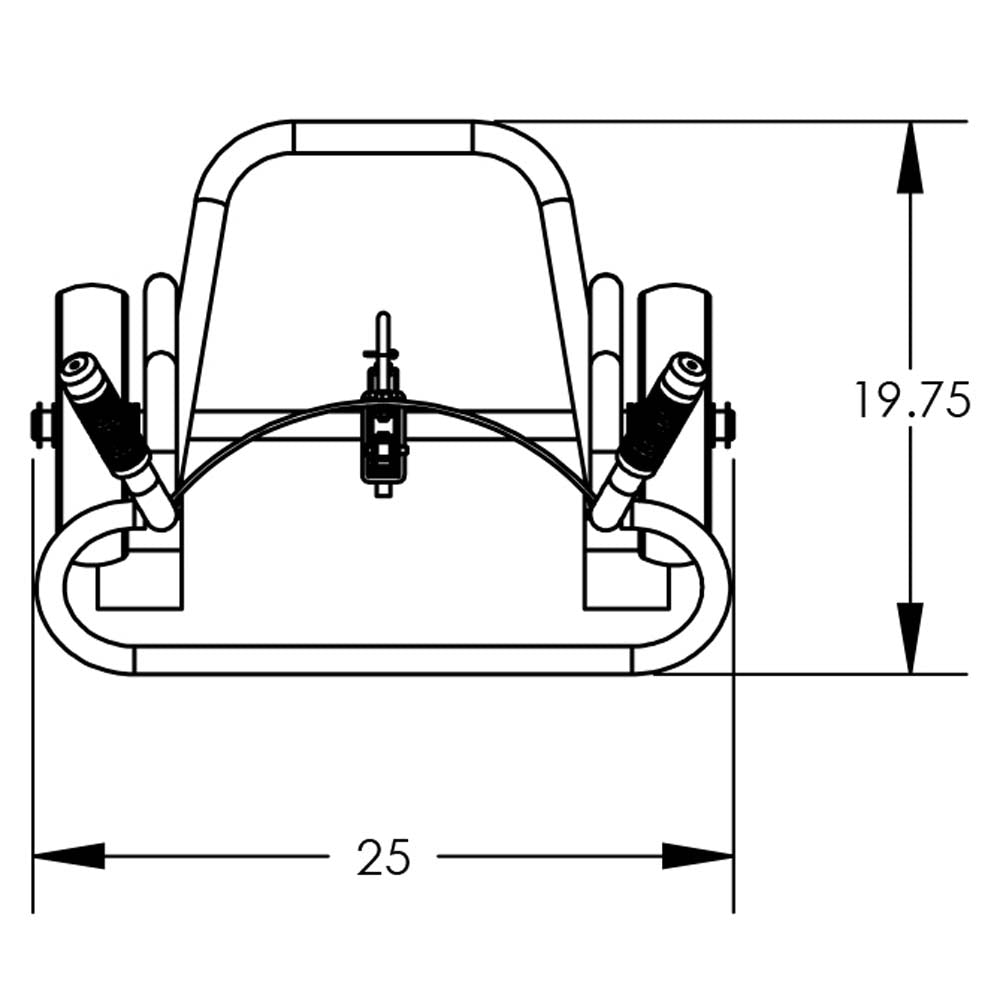 Valley Craft Steel 2-Wheel Drum Hand Trucks - F81895A3C