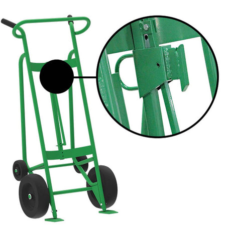 Valley Craft Steel 4-Wheel Drum Hand Trucks - F82375A0F