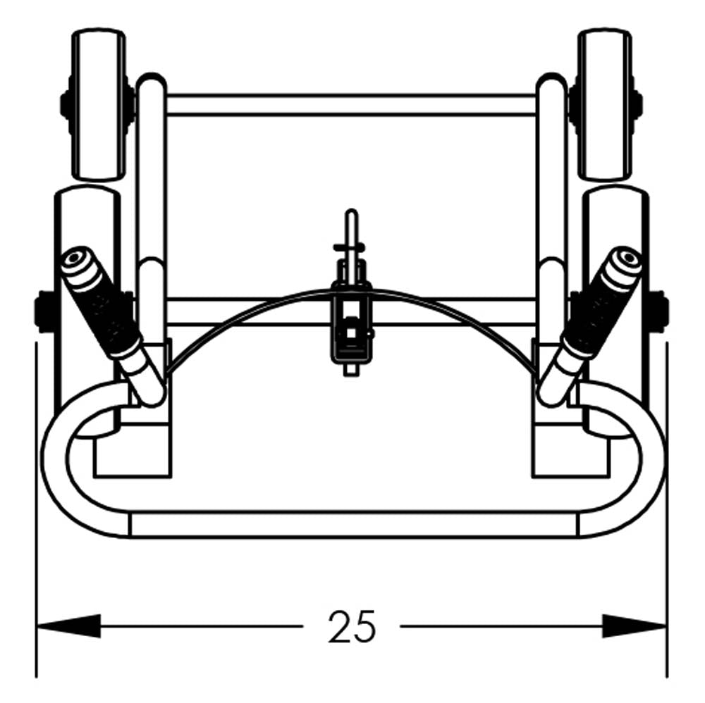 Valley Craft Steel 4-Wheel Drum Hand Trucks - F82845A2C