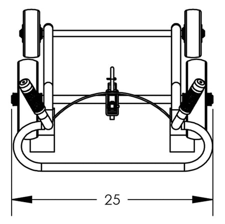 Valley Craft Steel 4-Wheel Drum Hand Trucks - F82845A2C