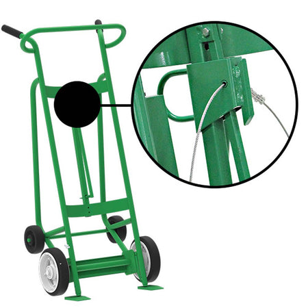 Valley Craft Steel 4-Wheel Drum Hand Trucks - F82895A1C