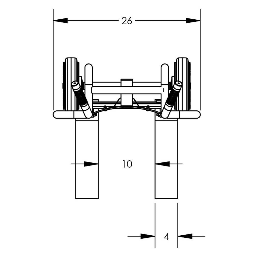 Valley Craft 2-Wheel Pallet Hand Trucks - F84753A8