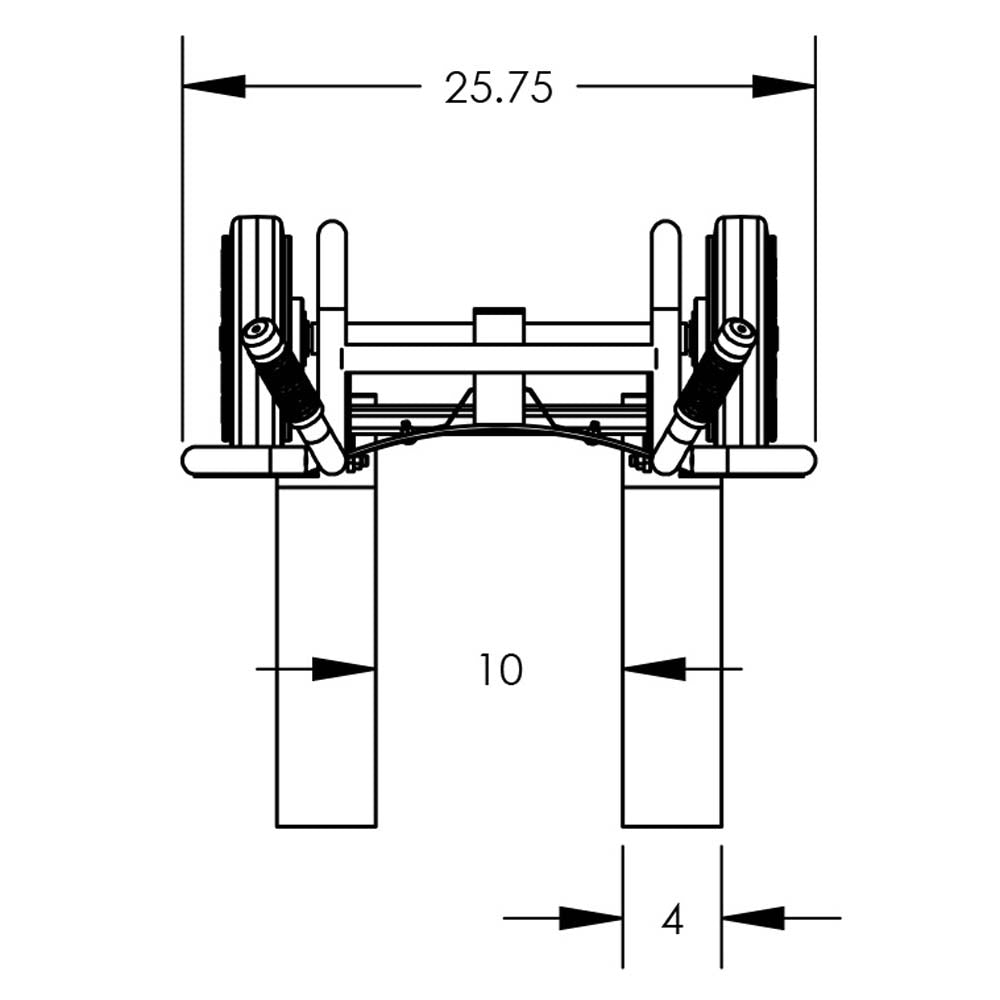 Valley Craft 2-Wheel Pallet Hand Trucks - F84776A1