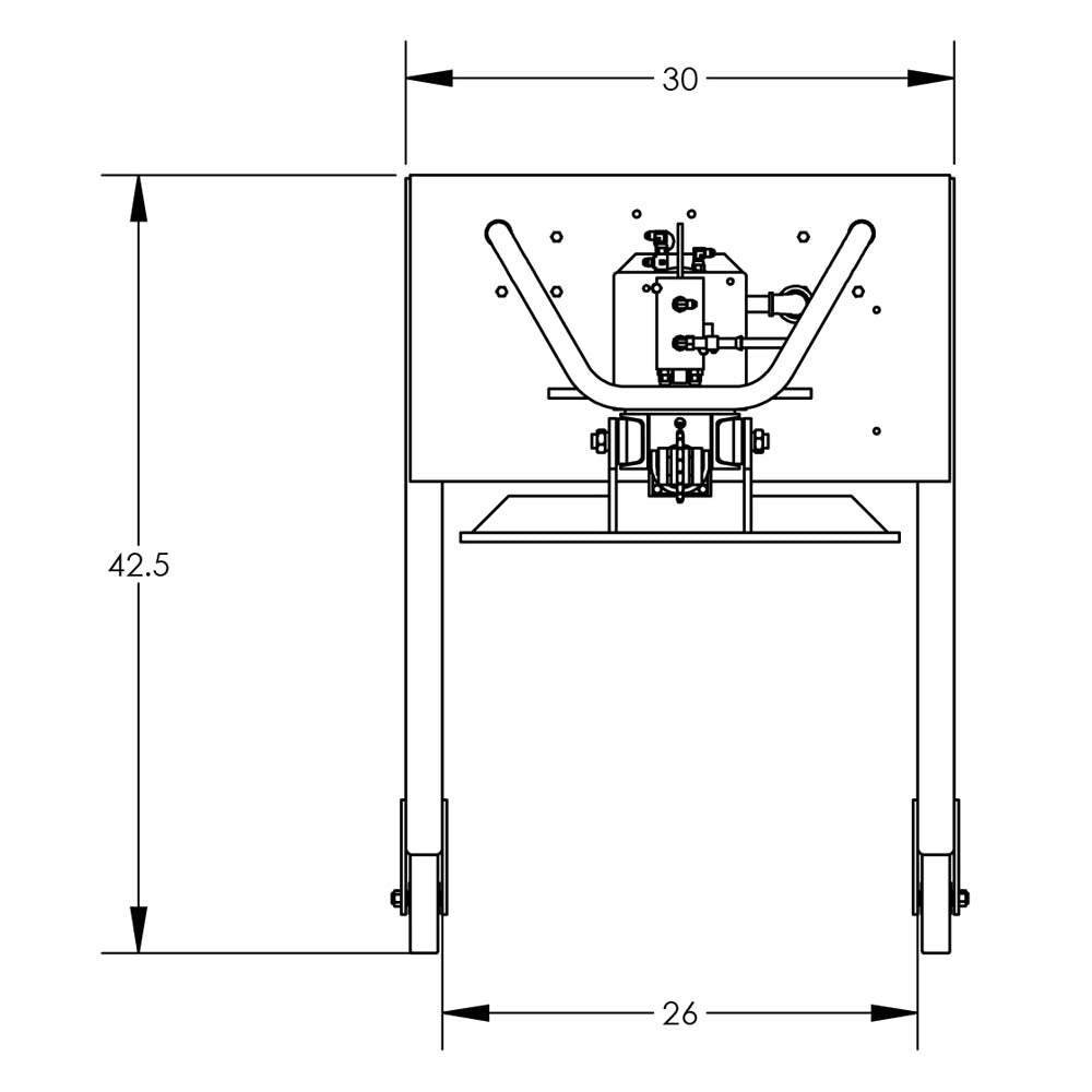 Valley Craft Steel Universal Lifts & Stackers - F87022B6