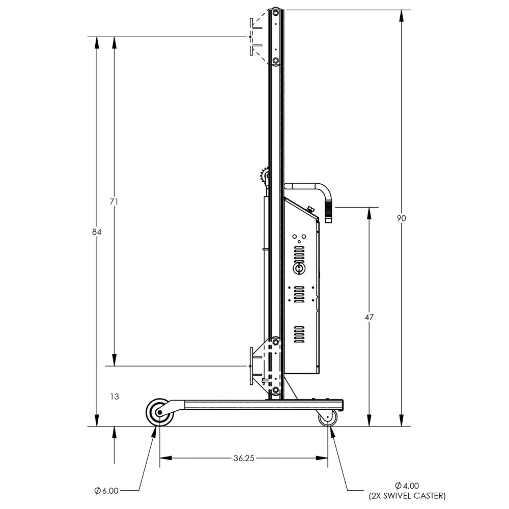 Valley Craft Steel Universal Lifts & Stackers - F88561C1