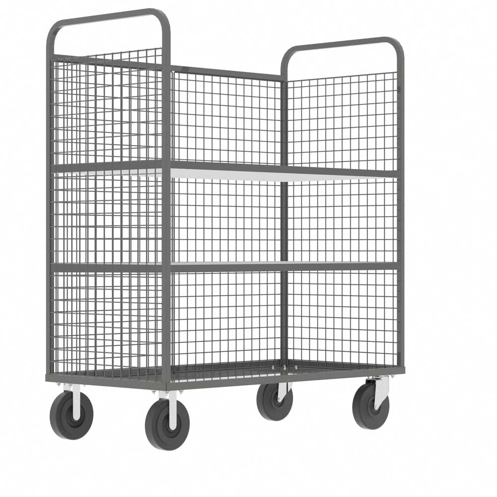 Valley Craft Stock Picking Cage Carts - F89054VCGY