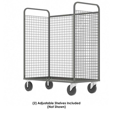 Valley Craft Stock Picking Cage Carts - F89054VCGY