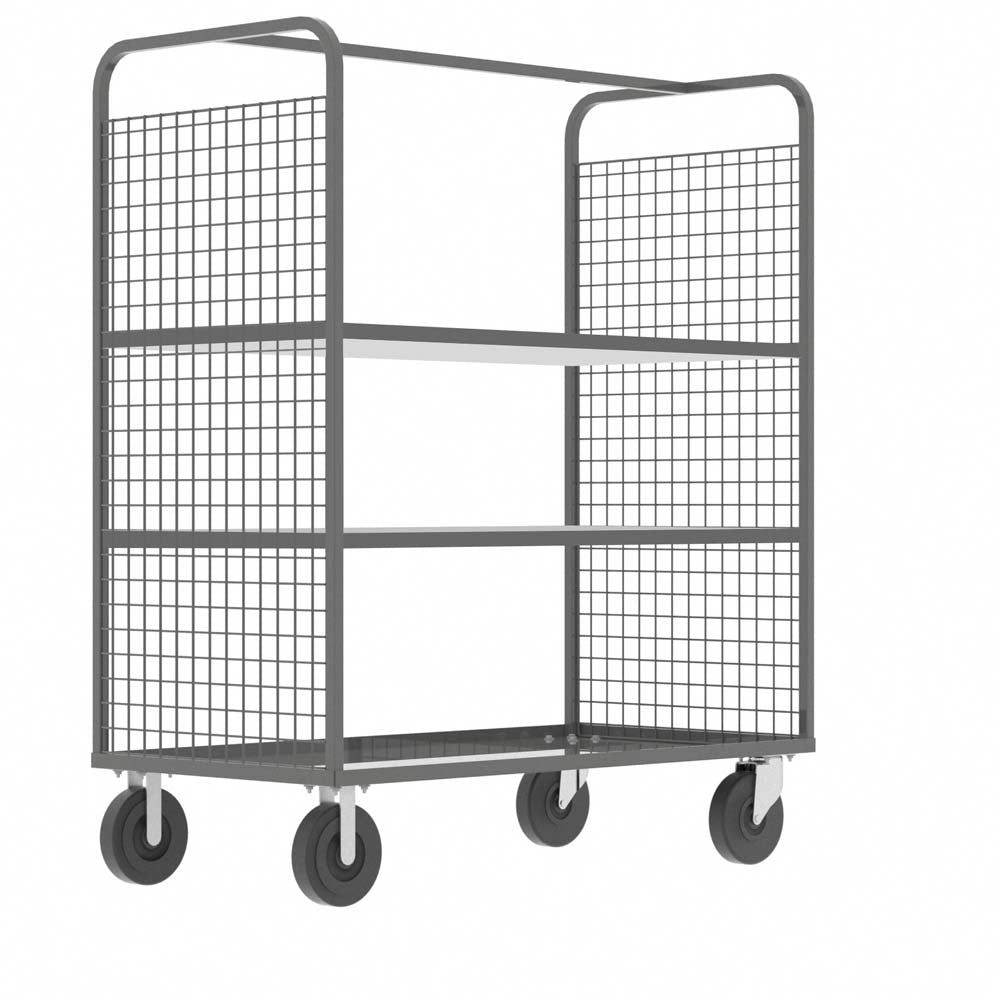 Valley Craft Stock Picking Cage Carts - F89057VCGY