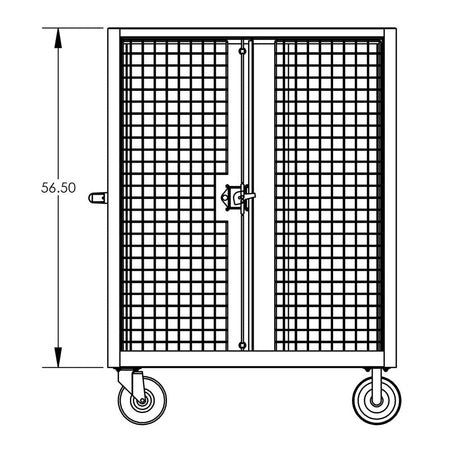 Valley Craft Security Carts - F89060VCRD