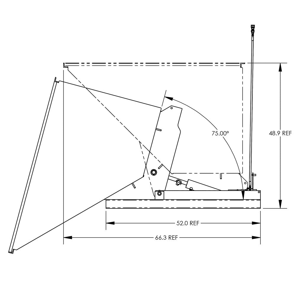 Valley Craft Powered Self-Dumping Hoppers - F89142