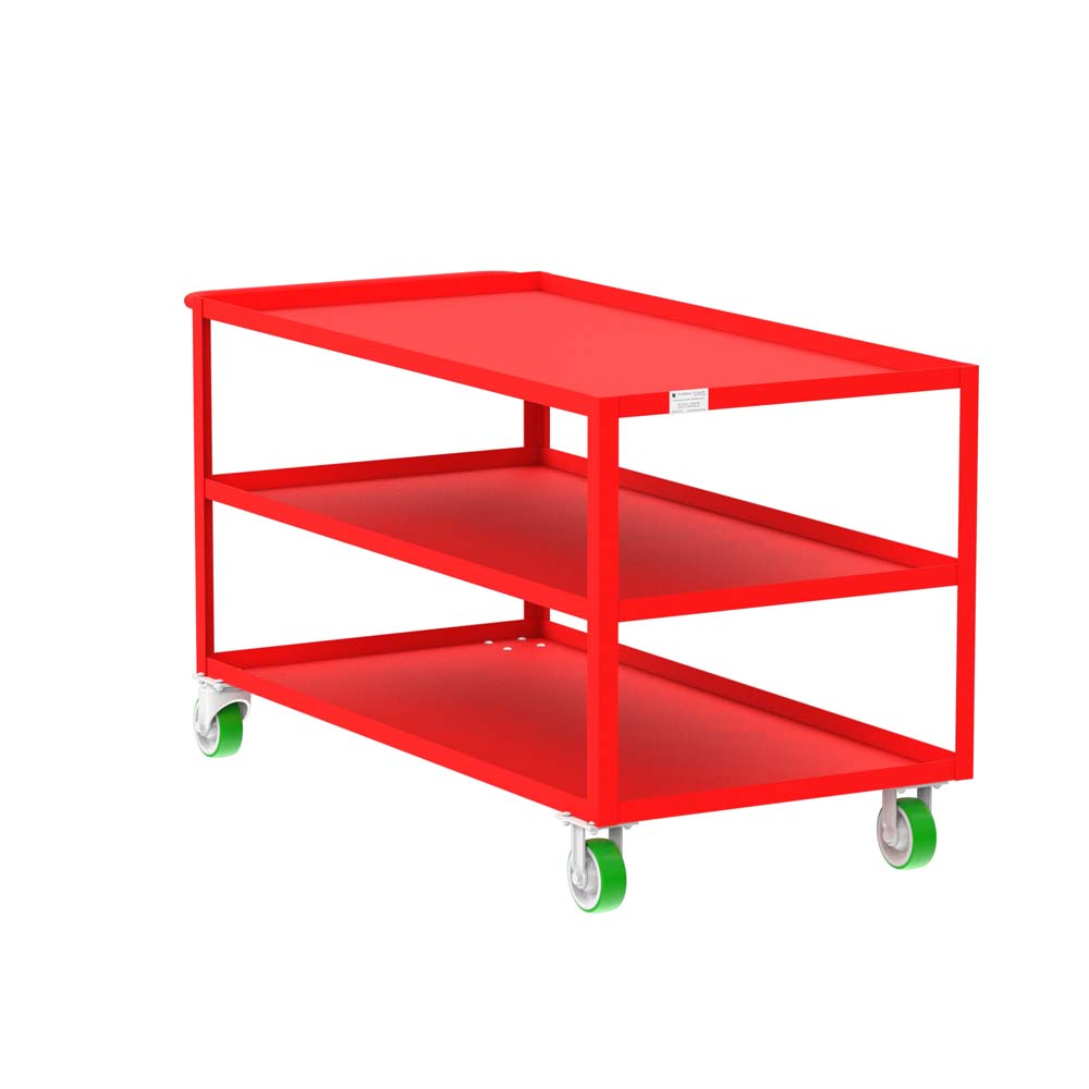 Valley Craft 3-Shelf 12 Gauge Utility Carts - F89174RDPY