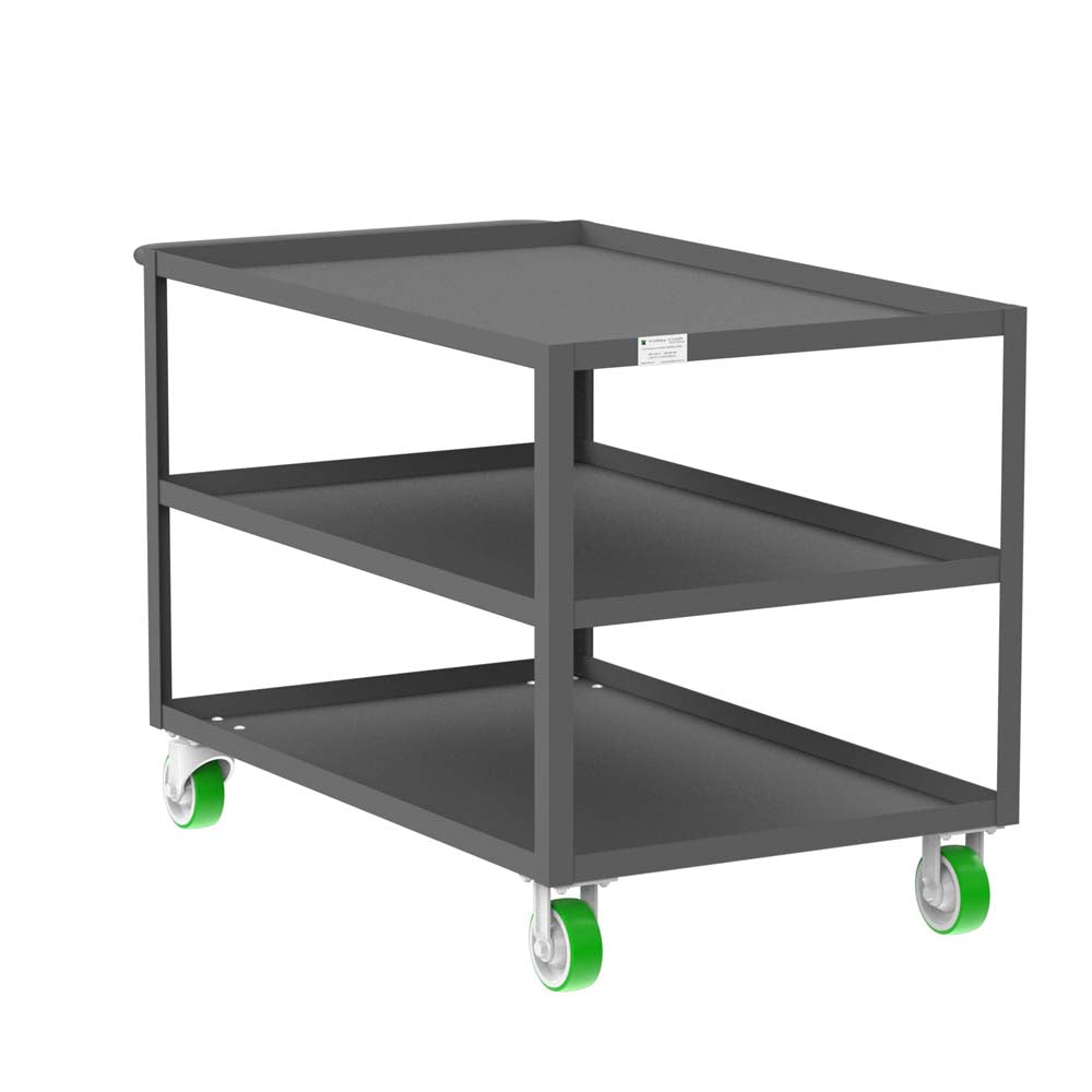 Valley Craft 3-Shelf 12 Gauge Utility Carts - F89176GYPY