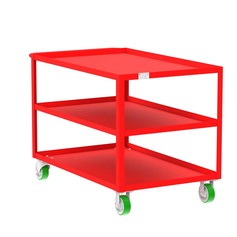 Valley Craft 3-Shelf 12 Gauge Utility Carts - F89176RDPY