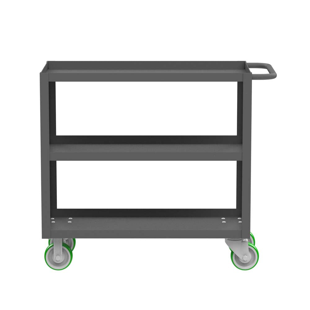 Valley Craft 3-Shelf 12 Gauge Utility Carts - F89178GYPY