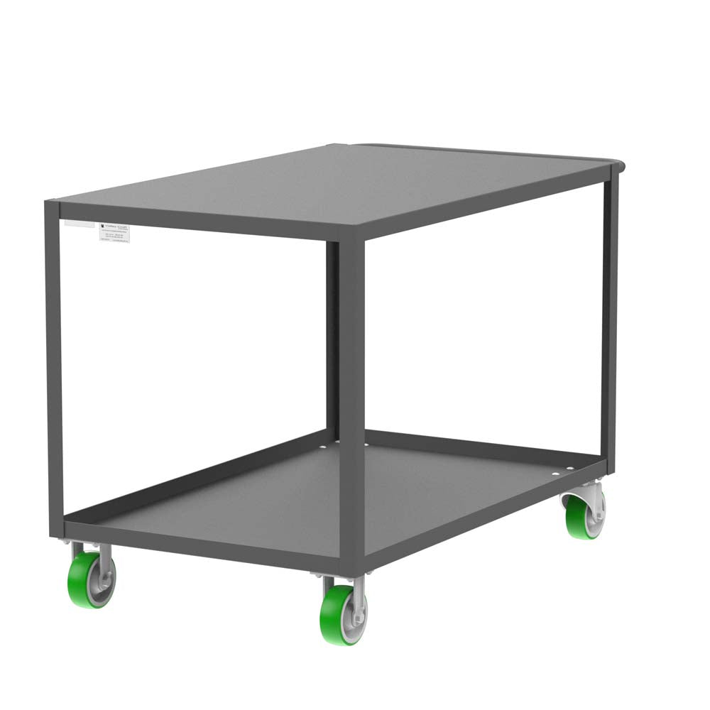 Valley Craft 2-Shelf 12 Gauge Utility Carts - F89181GYPY