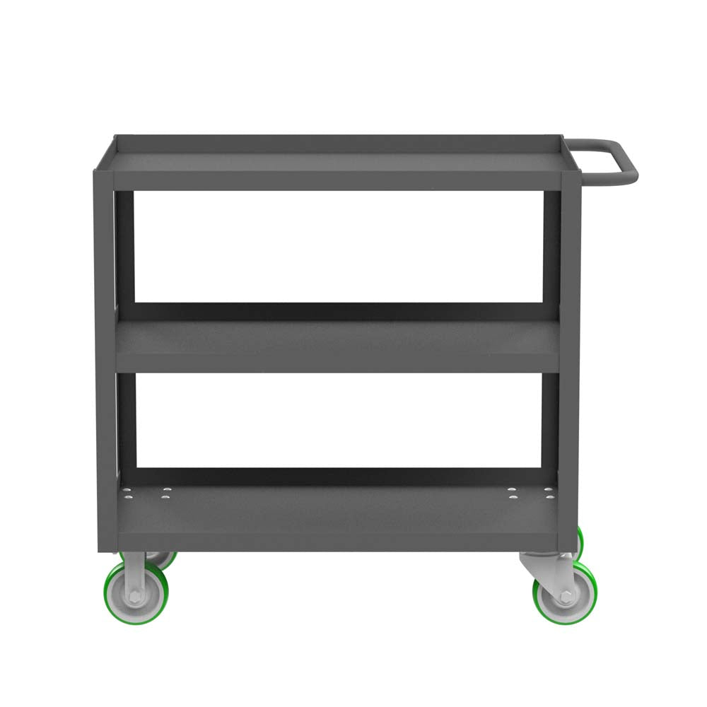 Valley Craft 3-Shelf 12 Gauge Utility Carts - F89222GYPY