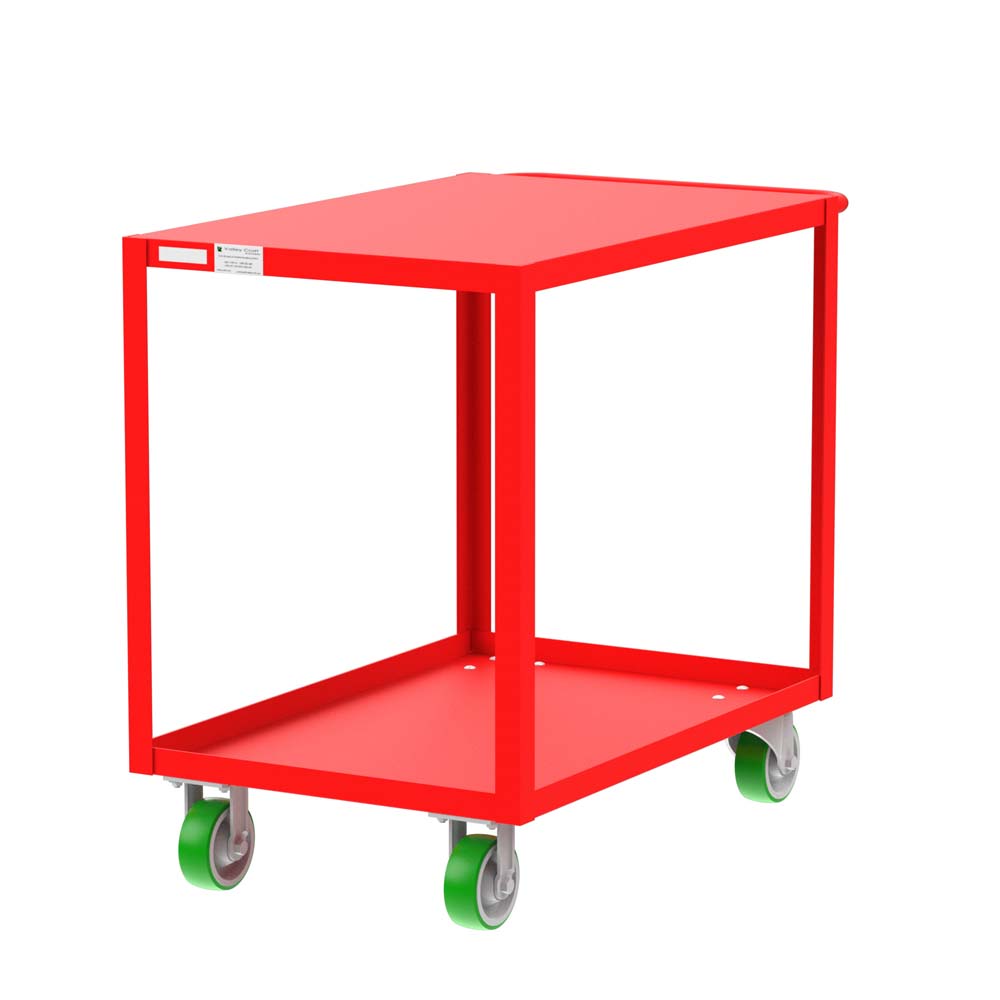 Valley Craft 2-Shelf 12 Gauge Utility Carts - F89224RDPY