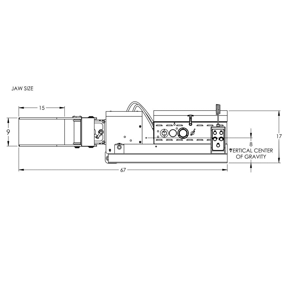 Valley Craft Powered Drum Forklift Attachments - F89701