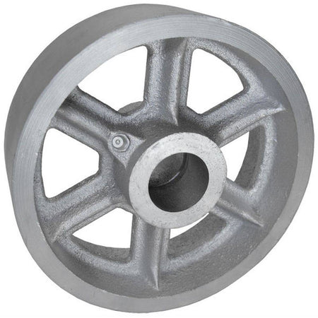 6" x 2" Heavy Duty Semi-Steel Wheel - 1400 lbs. Capacity - Durable Superior Casters